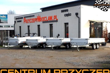 Nowe / Platformy / Aluminiowe Burty / Dmc: 750-2700 kg