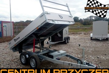 PW 1.2 LUX / PRZYCZEPA WYWROTKA / 3,1 x 1,5 / DMC 1100 - 2000 kg