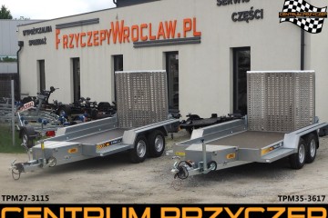 TPM35-3617 / Pod mini koparkę / Rampa / Budowlana / DMC: 3500 KG