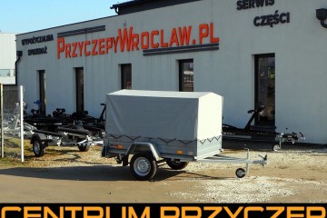 Nowa / Bagażowa / Lekka / niehamowana / DMC: 750 KG