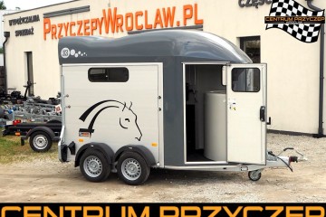 Gold 3 / Nowa / 2 konna / Rampa / Siodlarnia / DMC: 1400-2600 kg