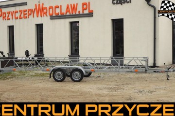 Nowa / Dłużyca / 2 osiowa / 6 m / Lekka / DMC 750 kg